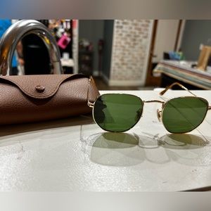 rayban hexagon